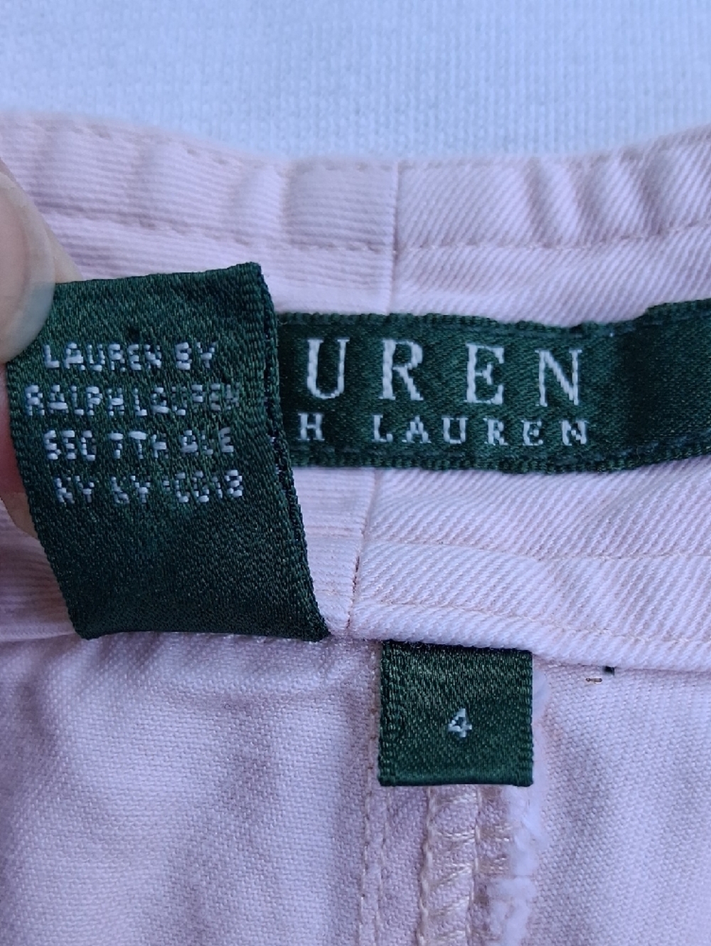 Ralph Lauren Pale Pink Cargo Shorts - Picture 4 of 16